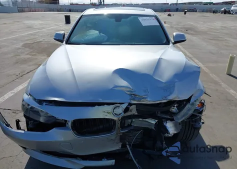 2014 BMW 320I из США, поврежденный, VIN WBA3B1G52ENS80641